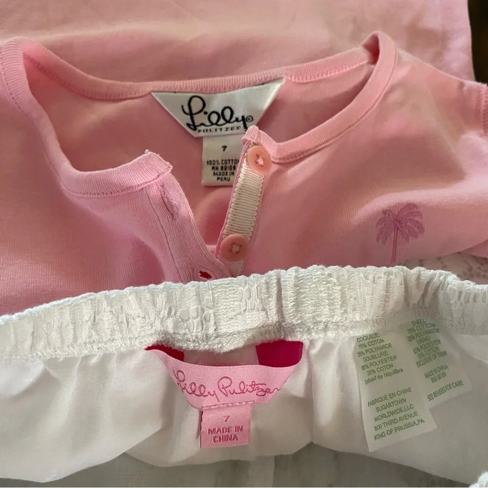 Lilly Pulitzer Girls Matching Set